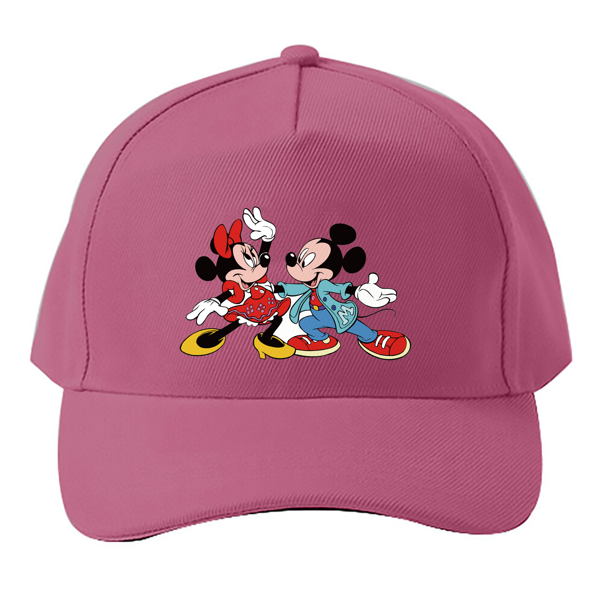 （画像用） ミッキーマウス Mickey Mouse ベースボールキャップ 綿100％ 男女兼用 帽子 スポーツ